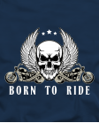 Marškinėliai Born to ride